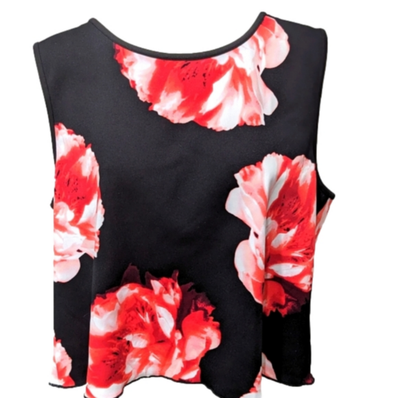 Vince Camuto floral tank, XL - Picture 1 of 7